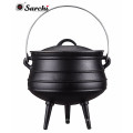 South african Enameled Best Duty Cast Iron Potjie Pot